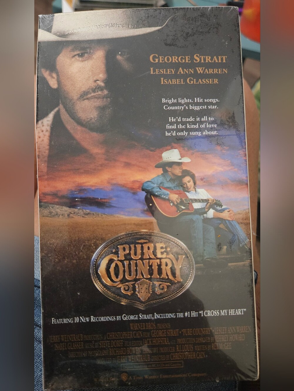 Warner Bros Pure Country VHS movie
